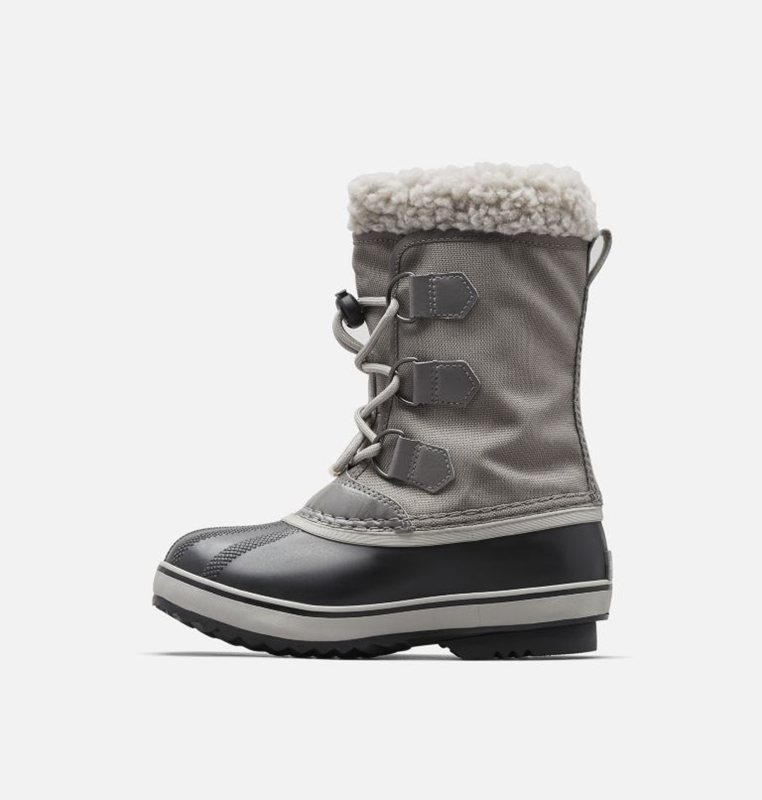 Sorel Barn Vinterkängor Grå/Svarta - Youth Yoot Pac™ Nylon - UKY-587240